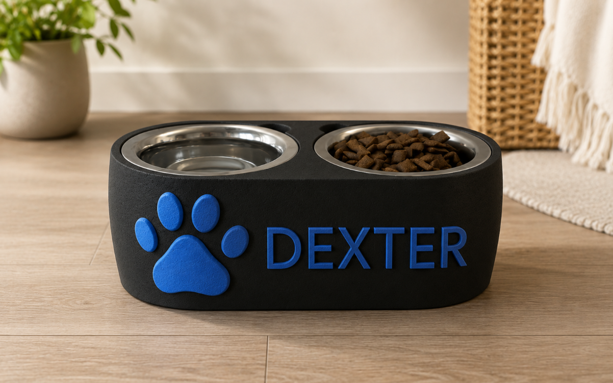 Combi voerbak Kat/Hond