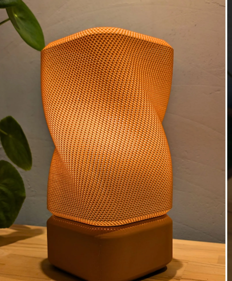 Gedraaide lamp