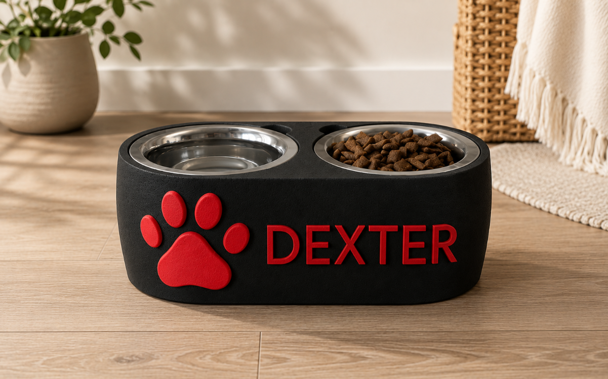 Combi voerbak Kat/Hond