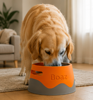 Gepersonaliseerde voerbak voor kat of hond